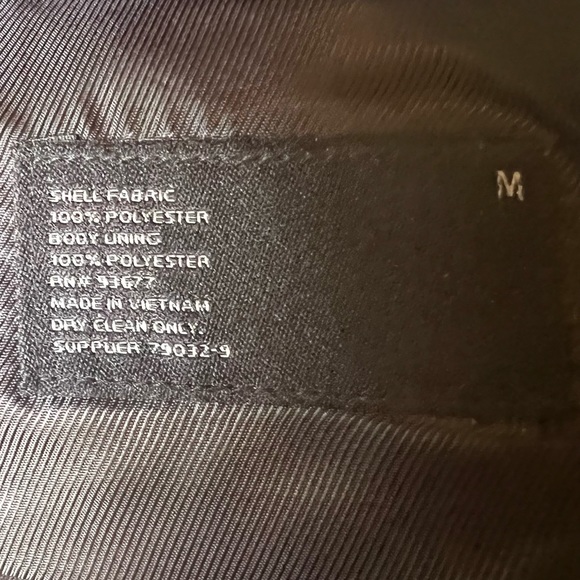 JF J.Ferrar Men's Black Satin Vest Size Medium Slim Fit Size Men’s Medium - Picture 10 of 11